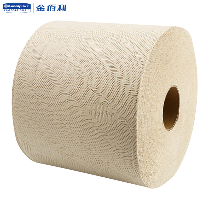 金佰利擦拭纸 劲拭L30工业擦拭大卷纸油污清洁工厂实验室3层 83030 黄色 420张/卷 2卷装  图片色   图片色