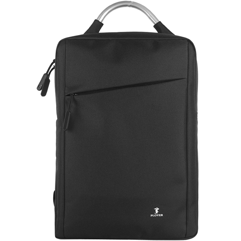 PLOVER香港啄木鸟防水尼龙双肩背包GDXXB024  黑色/A  