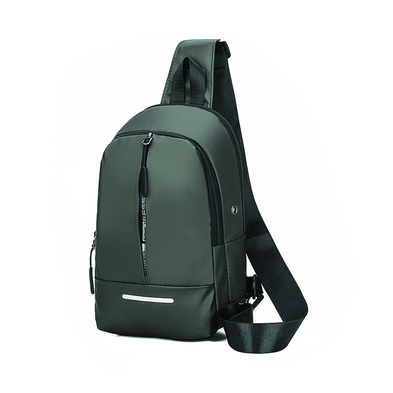 WRC时尚胸包单肩包W-9060/个 灰色