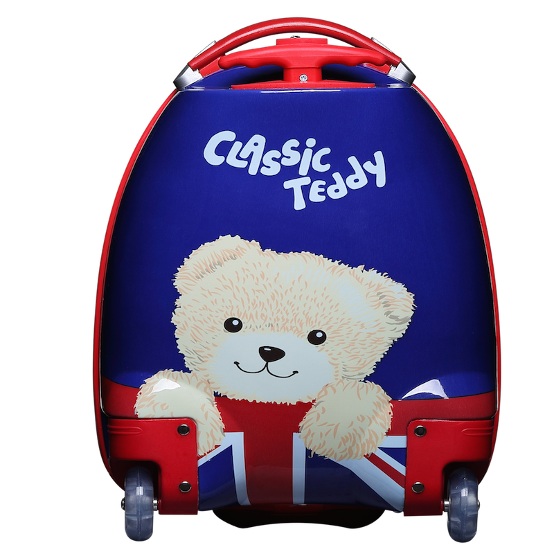 Classic Teddy/精典泰迪儿童蛋壳拉杆箱 TD-T537B101   16寸（单位：个） 蓝色 16寸