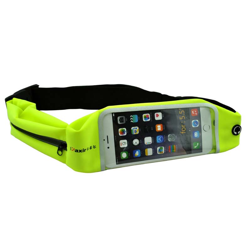 卡希尔 运动腰包LK-502（动感time）  绿色   绿色