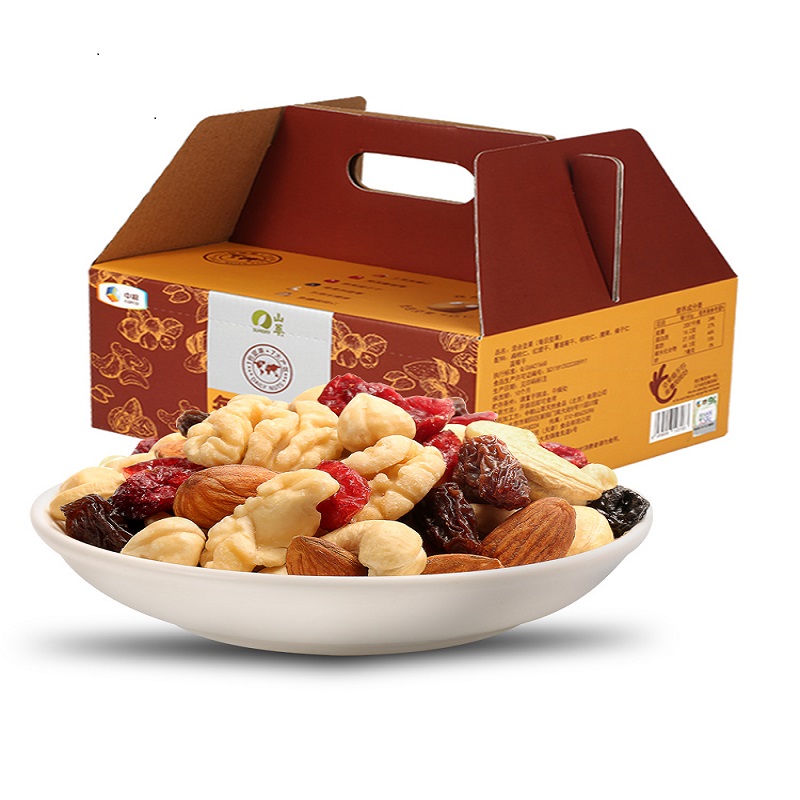 中粮山萃每日坚果礼盒750g  褐色  