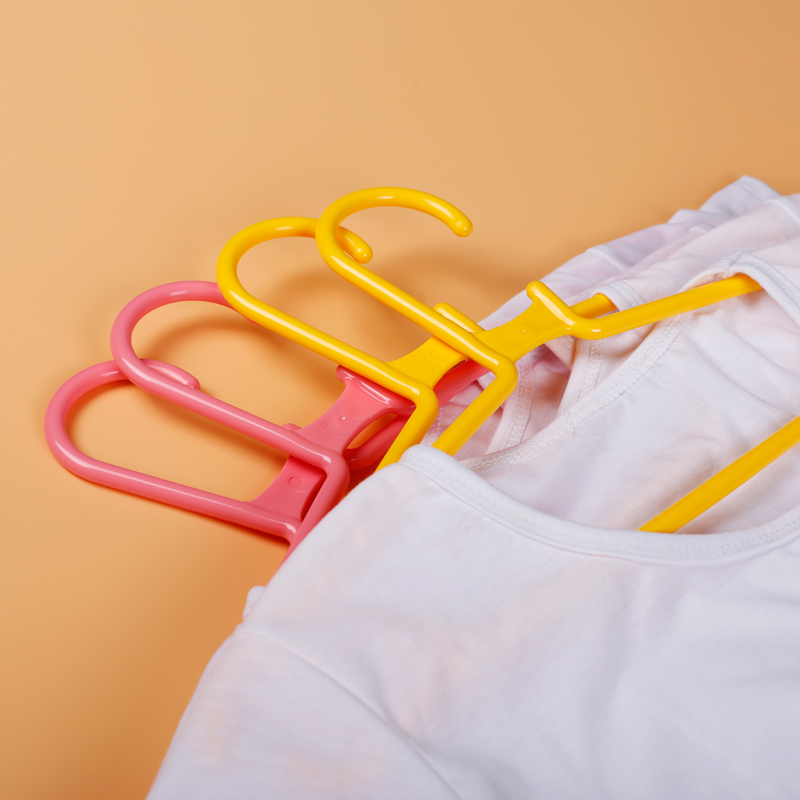 茶花轻便衣架07041T  灰色  