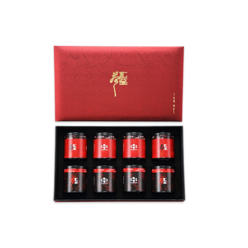 七至红茶礼盒2003#-7C01-120g (4x15g+4x15g)  红色  
