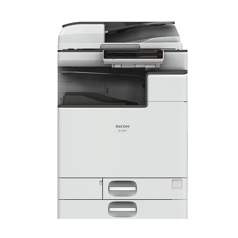 理光（RicohA3彩色多功能数码复合机 （主机+双面送稿器+工作台)）M C2001  本白色  