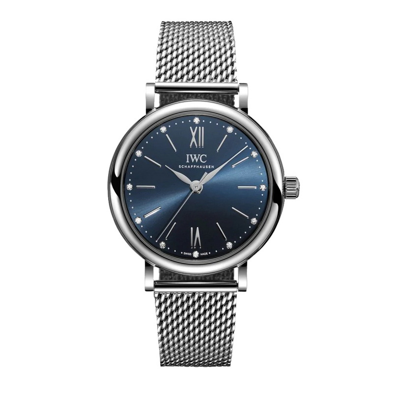 IWC万国 柏涛菲诺系列自动机械计时男女腕表(34mm) IW357404 蓝色