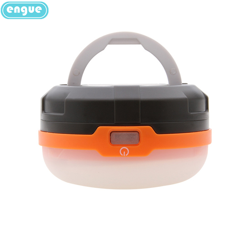 engue恩谷 便携式LED帐篷灯 超亮露营灯 户外3AA干电池营地灯马灯野营灯 EG-928（颜色随机） 黑色