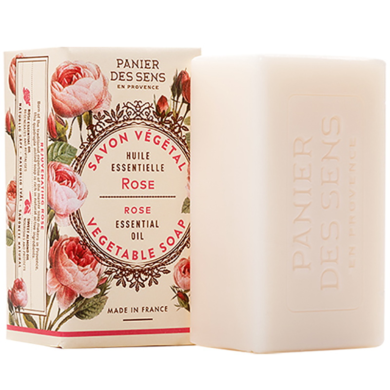 南法庄园（PANIER DES SENS）洗脸沐浴精油固体皂（西藏、新疆、内蒙、甘肃、青海、宁夏不发货） 玫瑰庄园