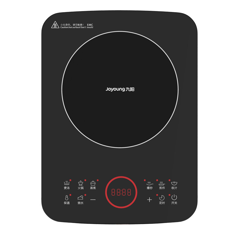 九阳(Joyoung)低辐射电磁炉2200W大火力IH加热电磁灶 C22-F5 个 黑色