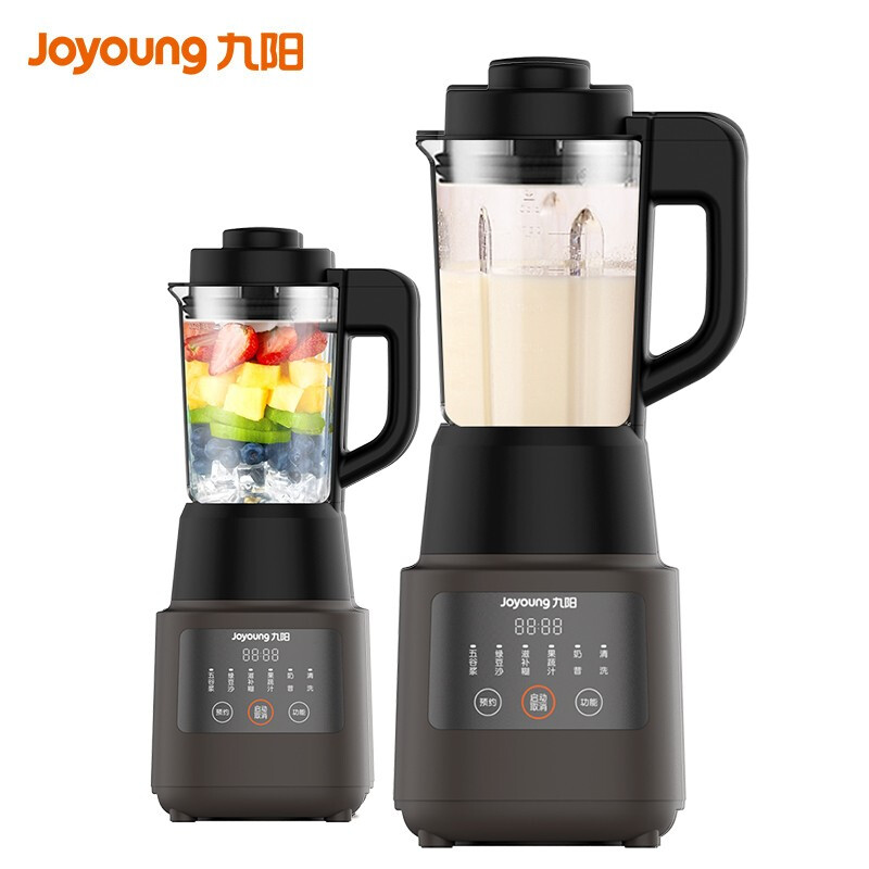 九阳L12-P312破壁机 全自动多功能料理机一键清洗榨汁机预约辅食机  单位：个 深空灰