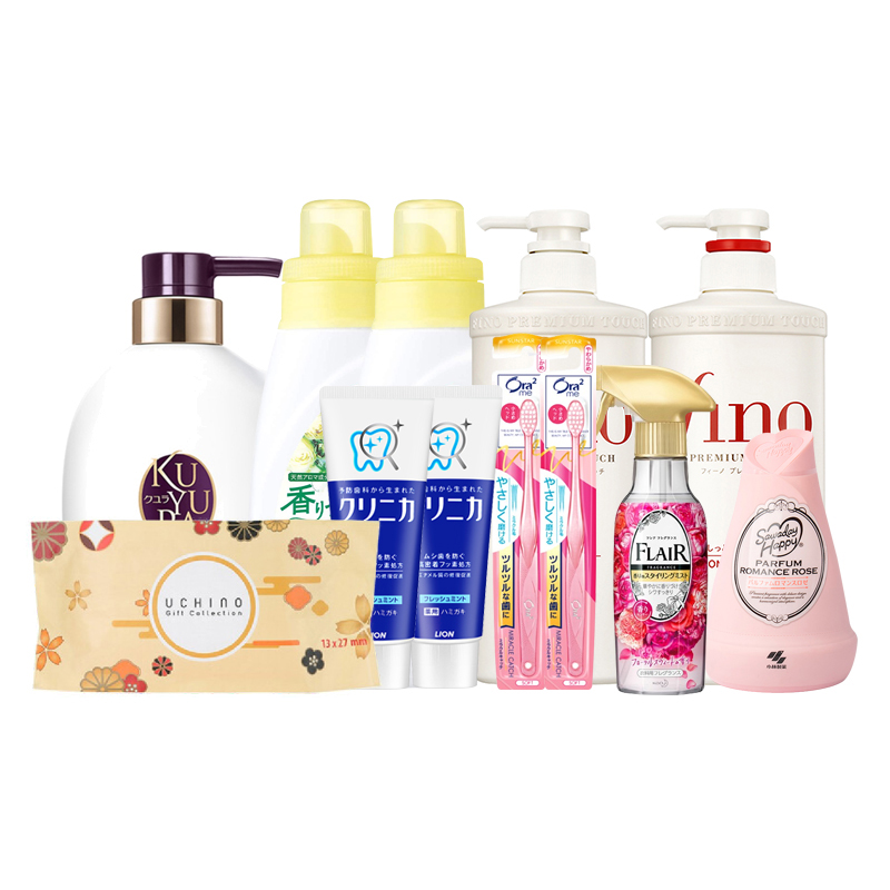 资生堂芬浓/可悠然/内野/狮王/皓乐齿/花王/小林洗护组合2360g+670ml+1条+1支  2360g+670ml+1条+1支  