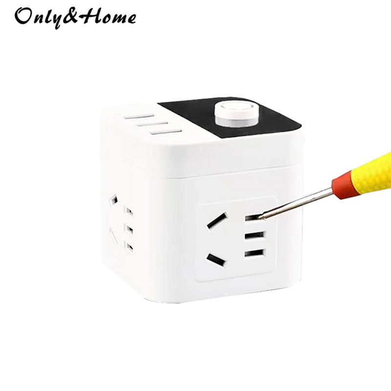 Only&Home 魔方插座 KL-MF01 白色