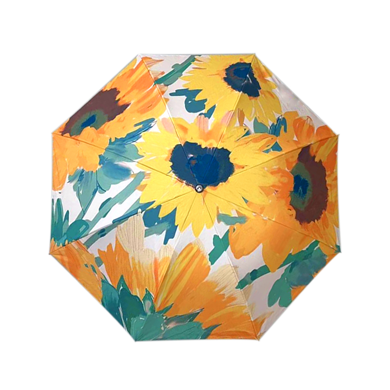 尼诺里拉艺术油画伞NR2081 向日葵