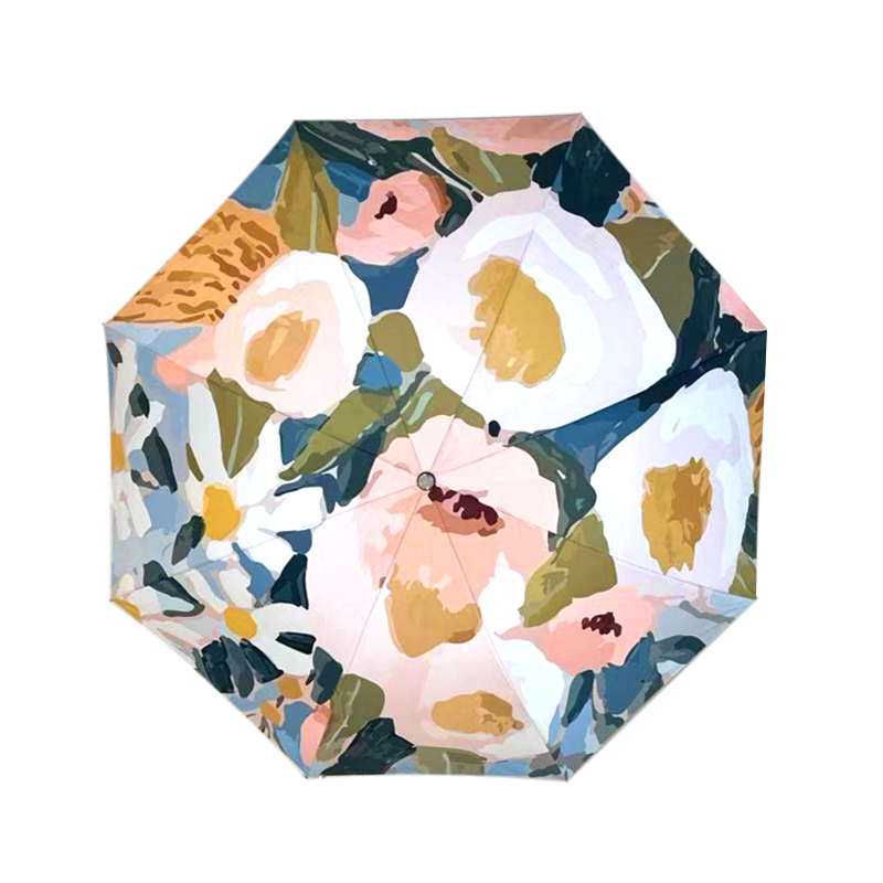 尼诺里拉艺术油画伞NR2081 旦花