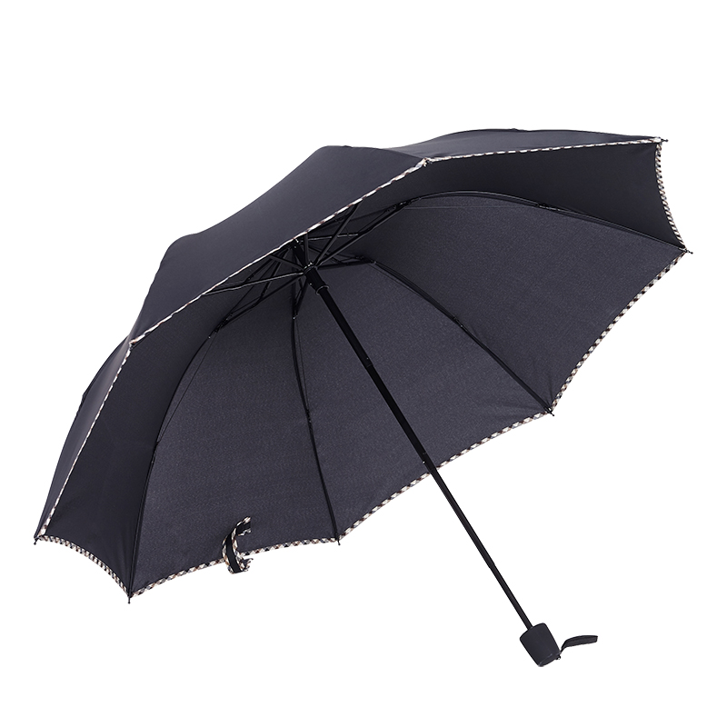 尼诺里拉素雅拷边伞NG0322 黑色