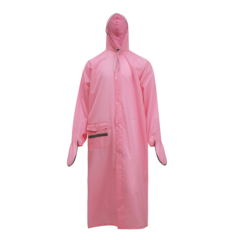 尼诺里拉风衣款雨衣NRYYC02 粉色/L
