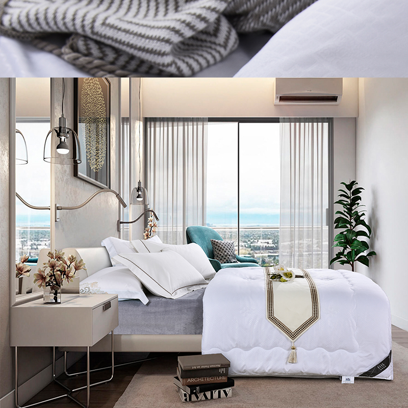 杉杉家纺胶原蛋白美肤被冬被QFS-26103 白色