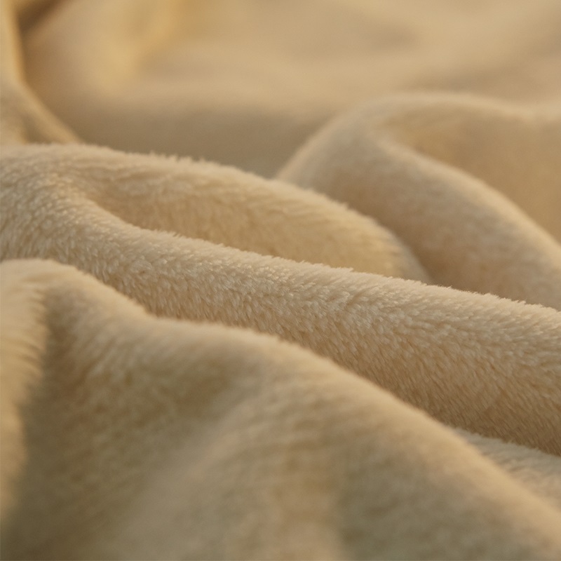 杉杉家纺牛奶亲肤毯毛毯QFS-18412 白色 白色