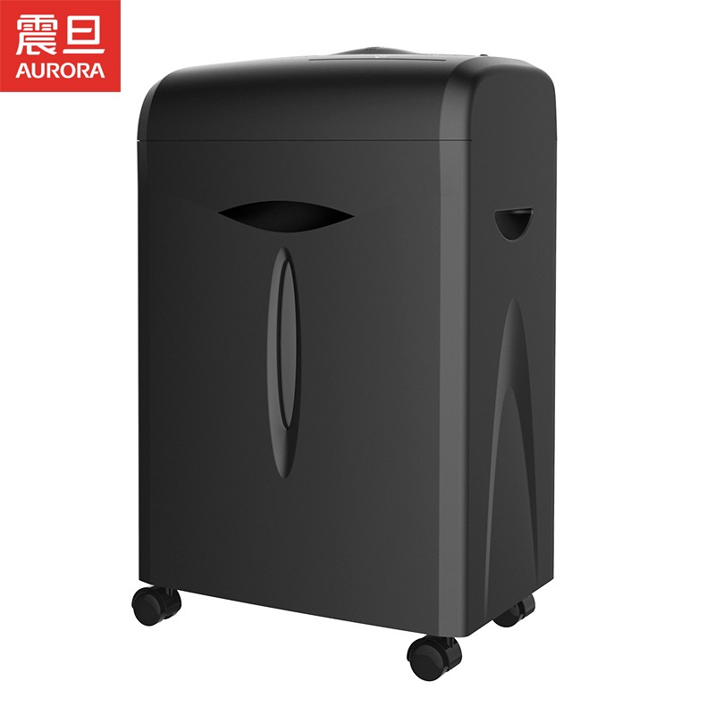 震旦 3级保密办公家用碎纸机（单次10张 持续5分钟 15L 可碎卡、光盘) AS1019CD 台 黑色