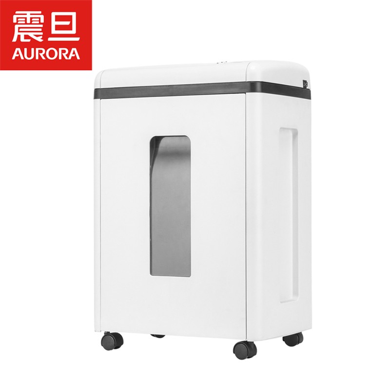 震旦AURORA 5级保密办公商用全自动碎纸机（单次6张 持续24小时 23L）AS067CD  白色  
