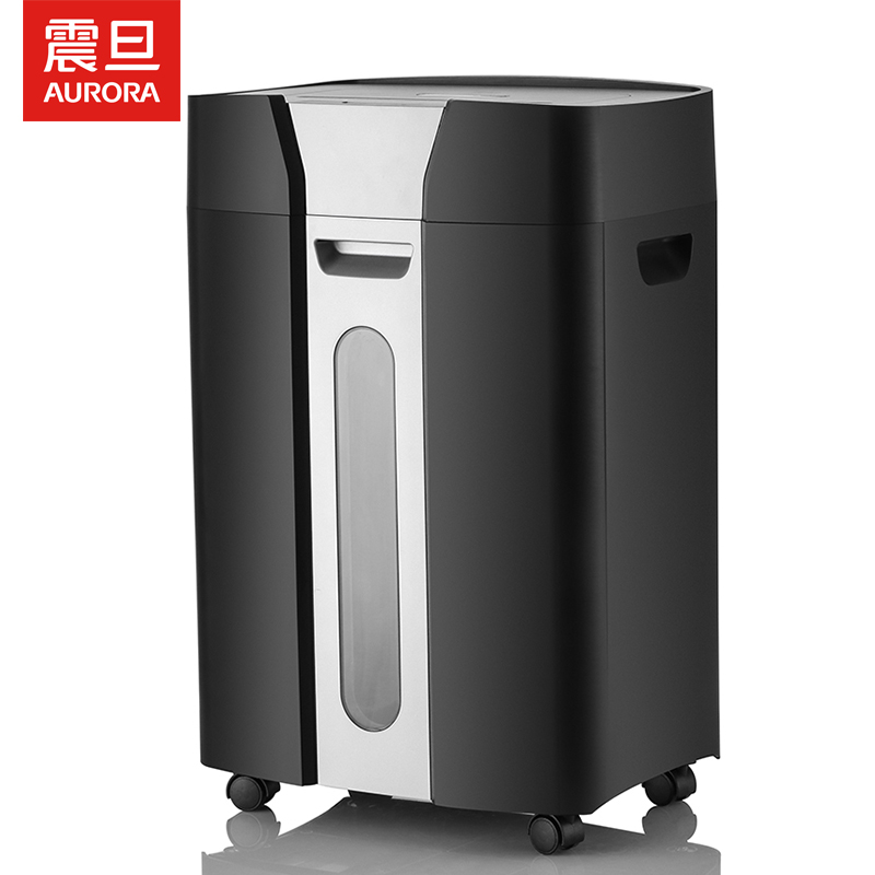 震旦AURORA 7级保密办公商用碎纸机（单次3张 持续20分钟 26.5L 可碎卡) AS0312  黑色  