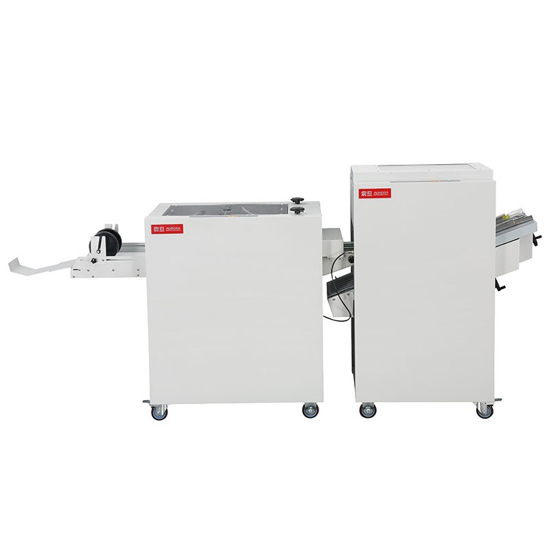 震旦AURORA 压切机AYQ-230订折机AD-220连接配套组合使用 液晶显示按键操作  白色  