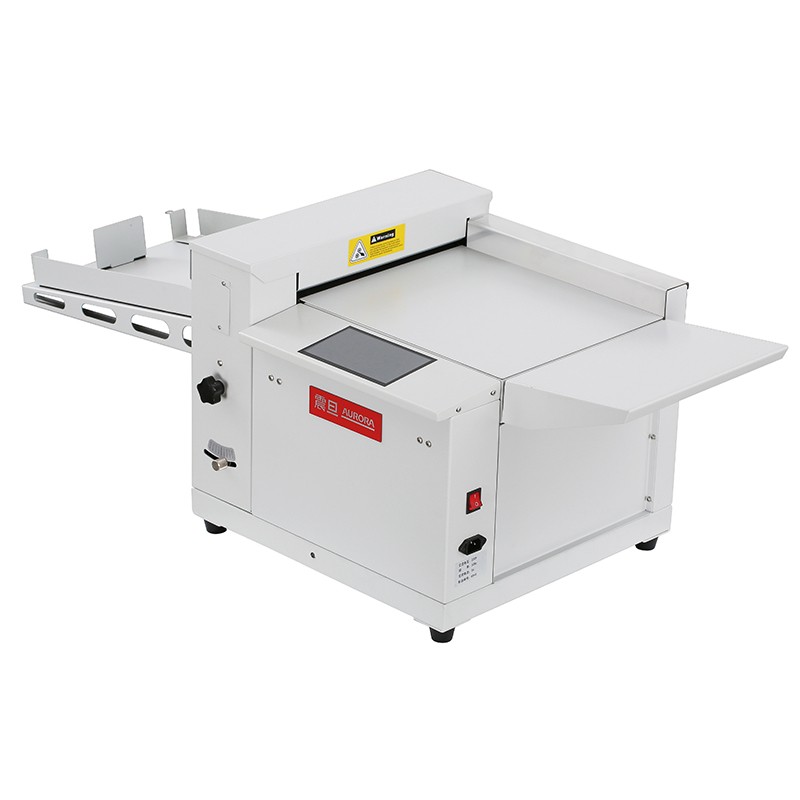 震旦AURORA 全自动压痕机高速自动进纸折痕机电动数码16道压痕2500张/小时（42张/分）AYH－356  白色  