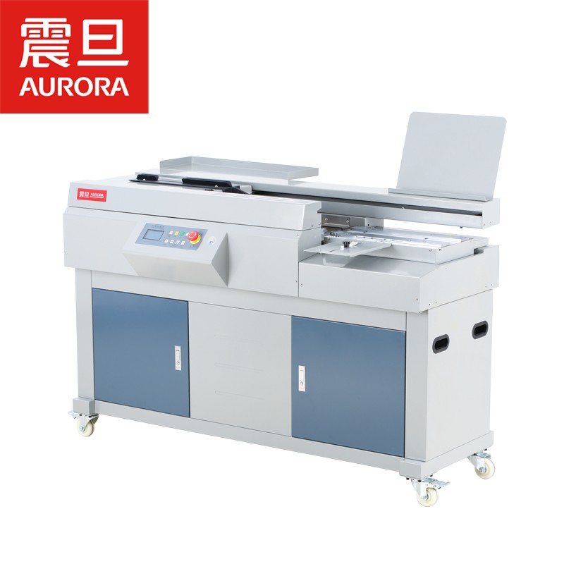 震旦AURORA 60mm 全自动胶装机 A4幅面 热熔胶粒装订机 AM60AP-A4  灰色  