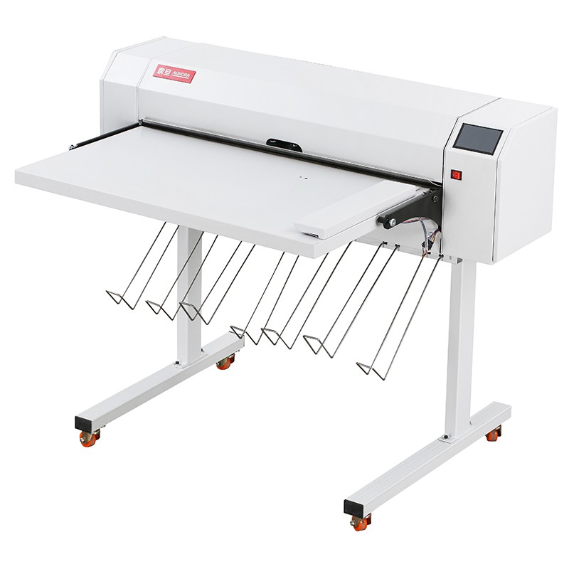 震旦AURORA 叠图机A0纸叠纸机触摸屏工程图纸折页机 绘图纸对折机 22米/分钟 AD-4000  白色  