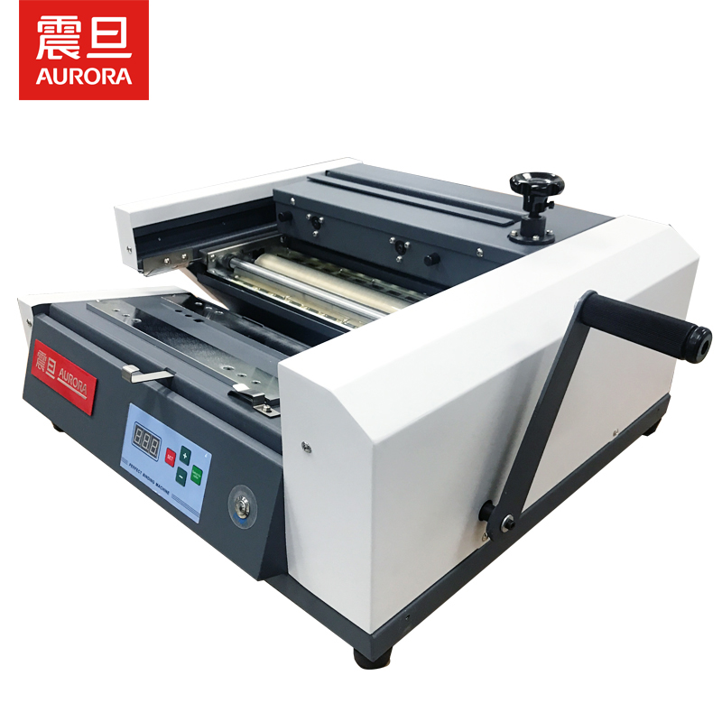 震旦AURORA 桌面式半自动无线胶装机 热熔装订机 文件标书装订机 AM380 单位：台 白色