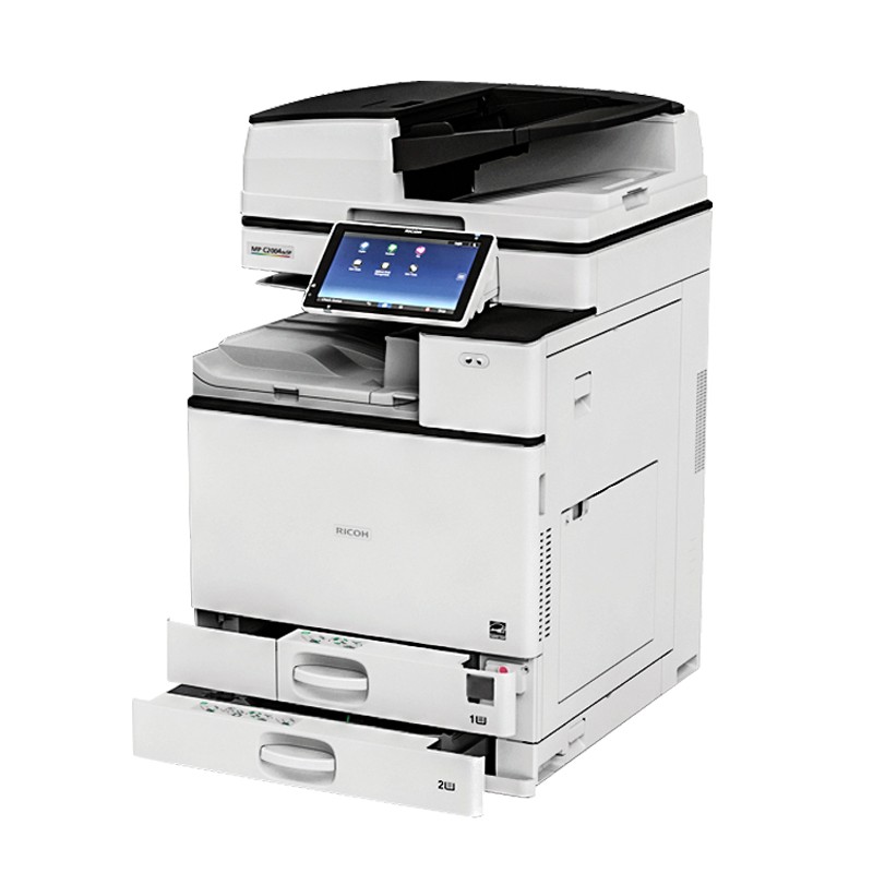 理光（Ricoh）A3黑白数码复合机 标配+输稿器MP 3555SP  本白色  