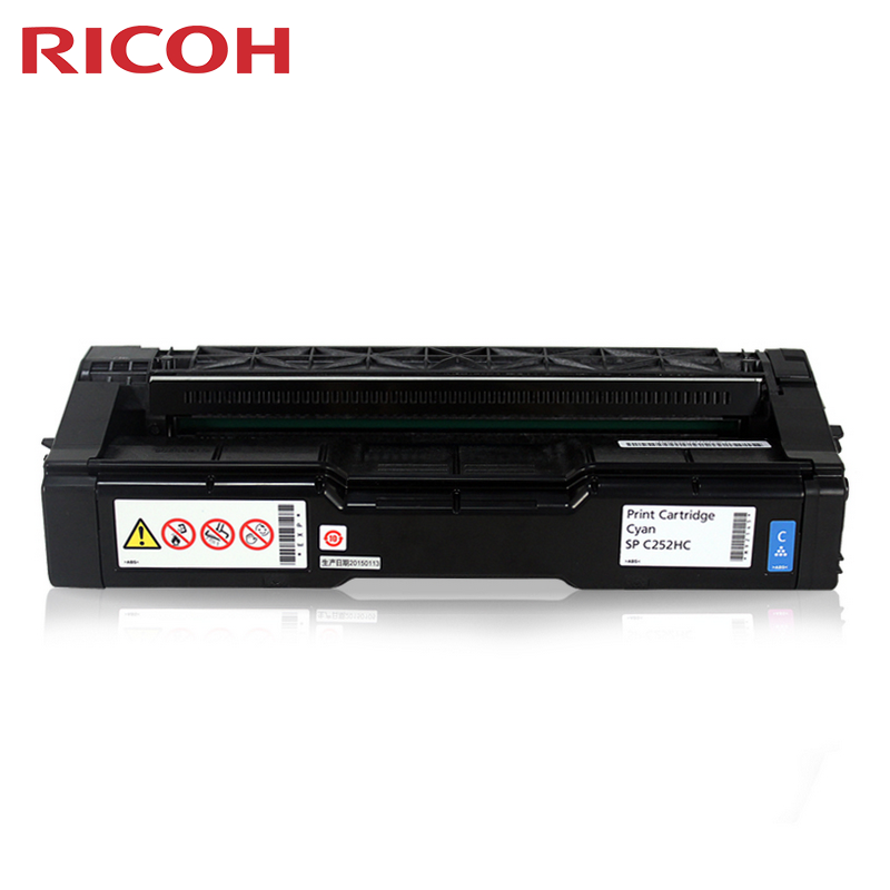 理光（Ricoh）  彩色墨粉盒 硒鼓适用 C252SF/C252DN SP C252HC 蓝色 大容量 6000页SP C252C/HC型  蓝色  