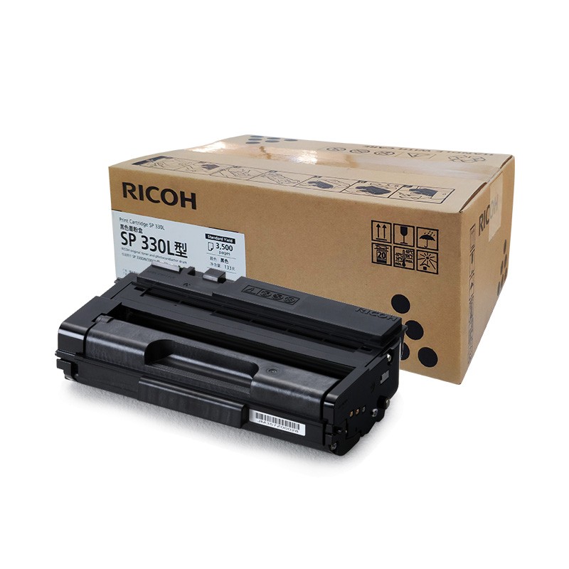 理光（Ricoh）一体式墨粉盒1支装 适用于SP 330DN/330SN/330SFN SP 330L型  黑色  