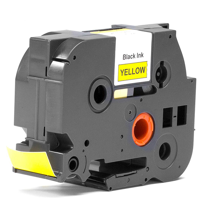 扬帆耐立（YFHC） YFHC-TZ-651 企业版 打印量24mm*8m 适用机型:兄弟BrotherPT330PT350 标签色带 1.00 个/盒 (计价单位：盒) 黄底黑字