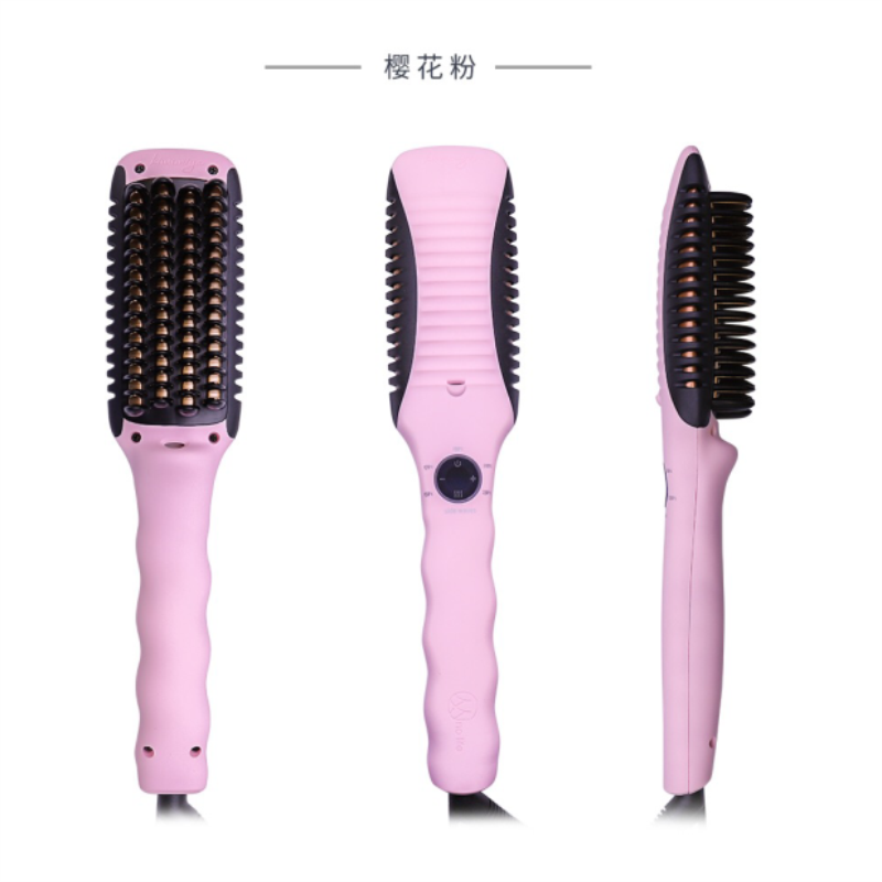 kiwamiya   直卷两用梳    MHL-1819 粉色