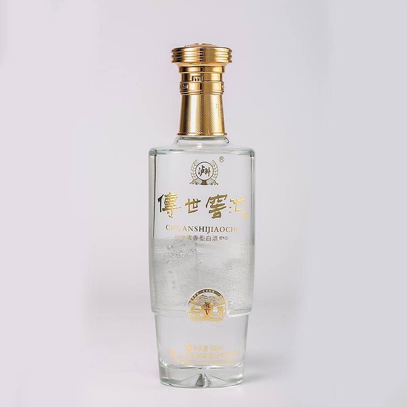 泸州老窖 传世窖池V9 浓香型  52度500ML/瓶*6瓶 白色