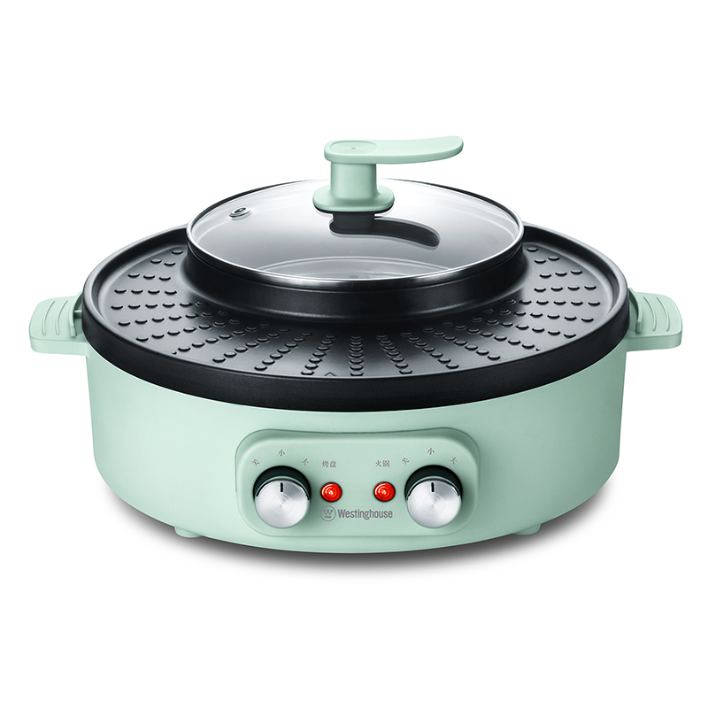 西屋Westinghouse多功能涮烤一体锅WSC-A337-1.2L（单位：台） 绿色