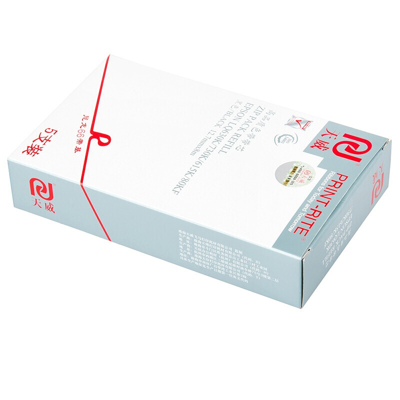 天威 PRINTRITE色带芯 黑色 五支装 适用于(爱普生EPSON LQ630K 635K 730K 735K 80KF 610K 615K 80KFII) LQ630K  曜石黑  