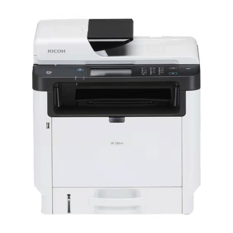 理光（RICOH） SP 330SFN （双面自动输稿器/有线网络打印/250页） 多功能一体机（仅限北京地区购买）  白色  