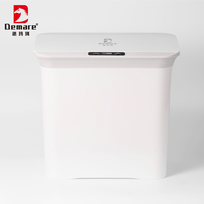 德玛珥DEMARE 智能感应垃圾桶 DEM-LJT01  白色  