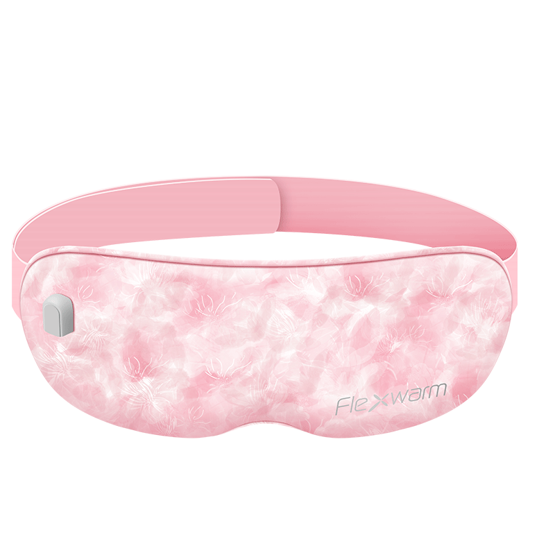 飞乐思（Flexwarm）桃花版睡眠发热眼罩 遮光透气远红外线热敷眼部睡眠眼罩 FW-010511单位：个 桃花粉