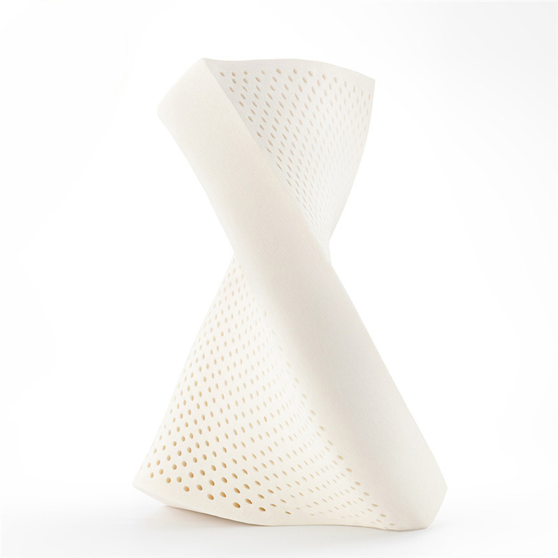 泰嗨 高低平面乳胶枕头礼袋装 枕心带枕套 泰国原装进口，93%乳胶 TPA11-05  本白色  