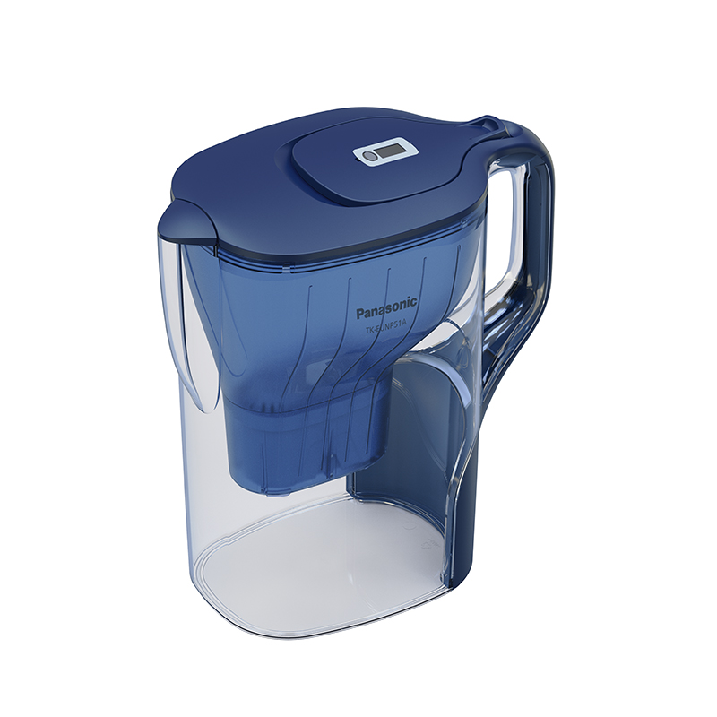 松下滤水壶TK-EUNP51A蓝色  蓝色  