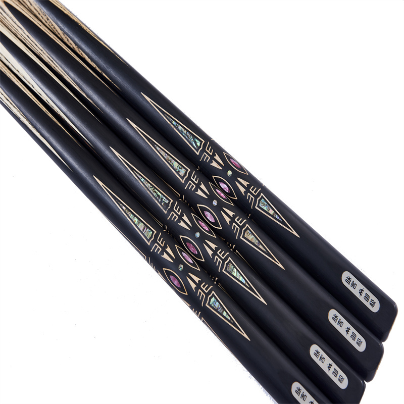 脉客御极台球杆中式黑八美式落袋斯诺克球杆小头10mm高档私人球杆通杆加长棒脉客御极系列  混色  