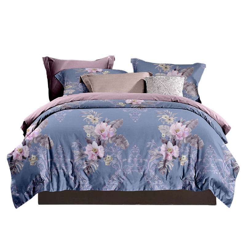 梦洁家纺 平美抗菌磨绒四件套 妍姿 200*230cm（单位：套） 花色