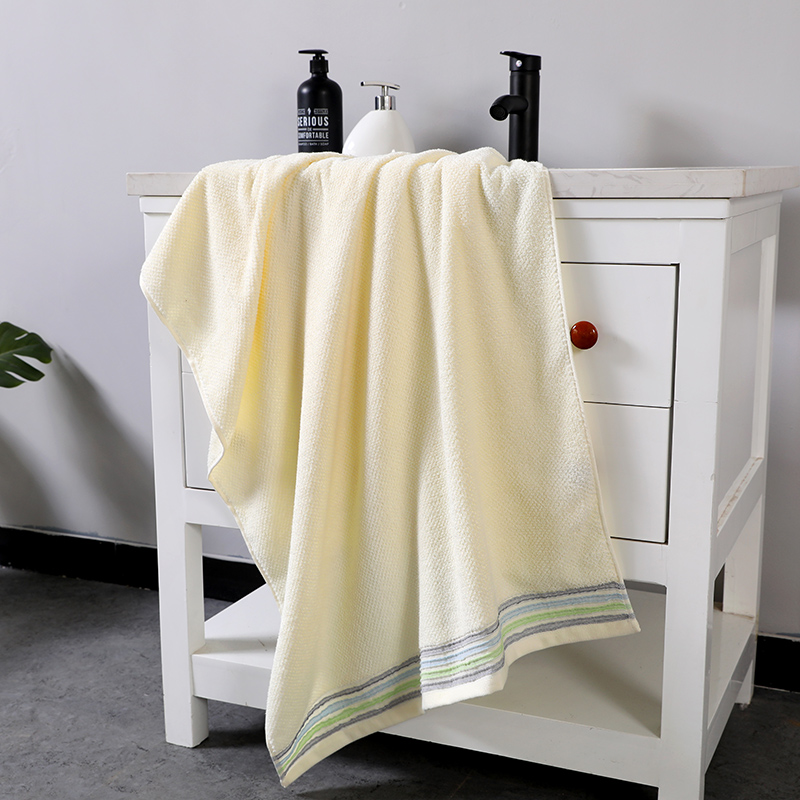 三利（SANLI）海洋之心系列 舒适棉柔面巾 方巾 浴巾套装 毛巾三件套袋装  随机  