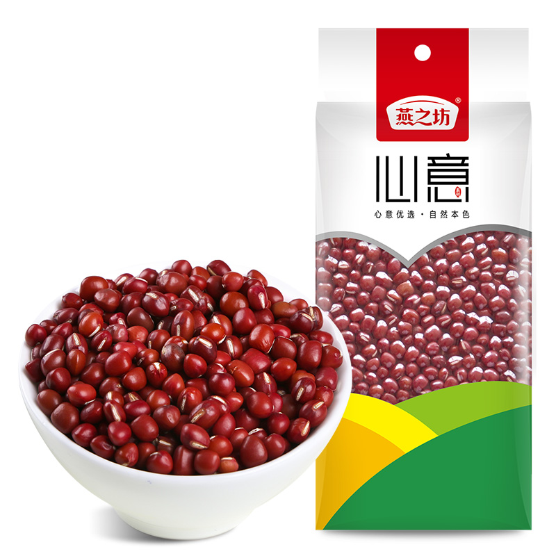 燕之坊珍珠红小豆450g*2袋  红色  