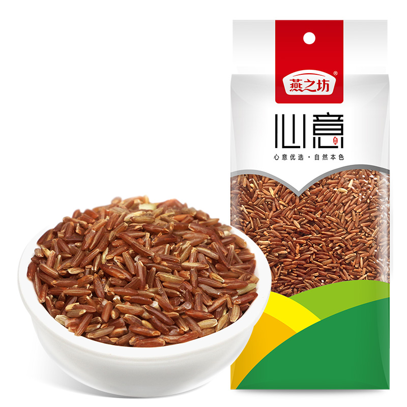 燕之坊月牙红米430g*2袋 组 红色