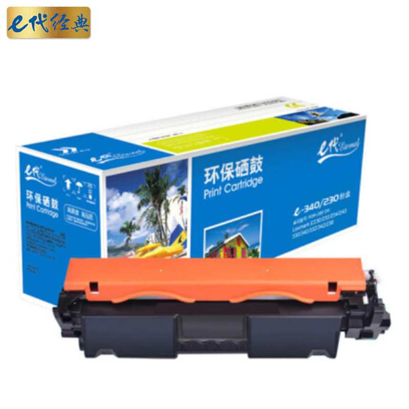 e代经典 e-CF230A 1600页 适用惠普 M203d M203dn M203dw 粉盒 1.00 只/支 (计价单位：支) 黑色