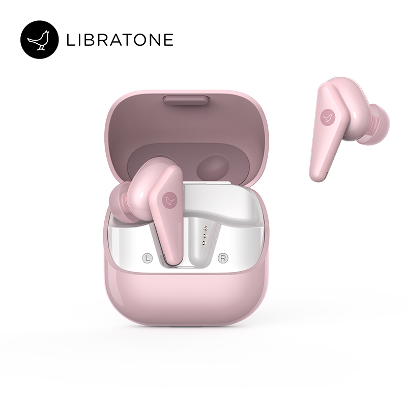 Libratone 小鸟耳机 AIR Color真无线入耳式蓝牙耳机适用苹果华为安卓 副 粉色